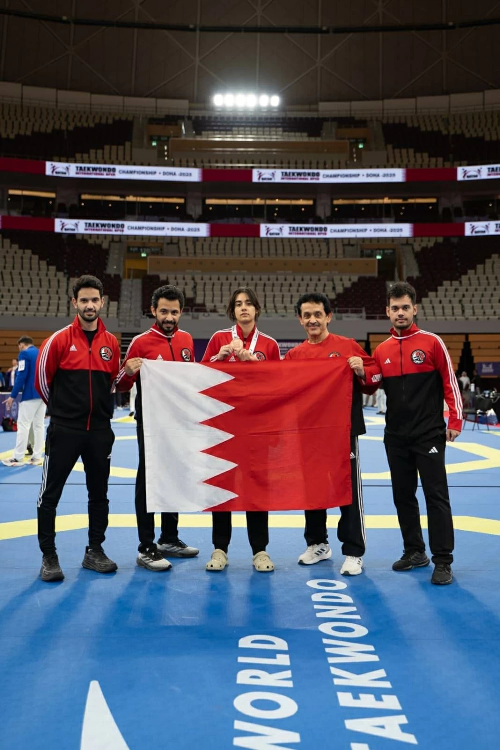 الفرق البحرينية تتألق في بطولة قطر الدولية الخامسة للتايكواندو
