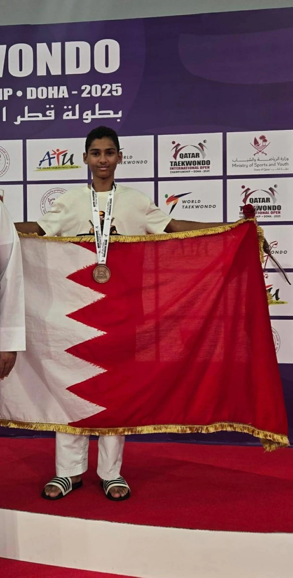 الفرق البحرينية تتألق في بطولة قطر الدولية الخامسة للتايكواندو