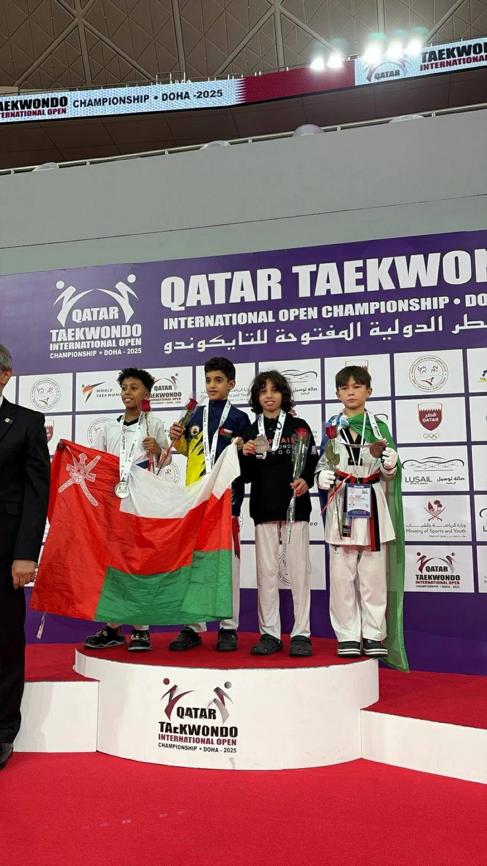 الفرق البحرينية تتألق في بطولة قطر الدولية الخامسة للتايكواندو