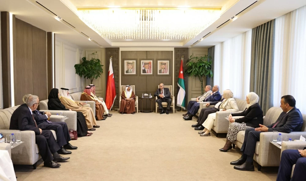 رئيس الشورى: العلاقات البرلمانية البحرينية الأردنية تنطلق من رؤية ملكية مشتركة وتفتح آفاق تعاون واسعة