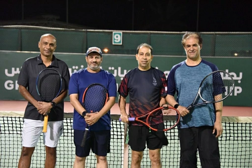 منافسات مشتعلة وحضور لافت في بطولة GPIC المفتوحة للتنس