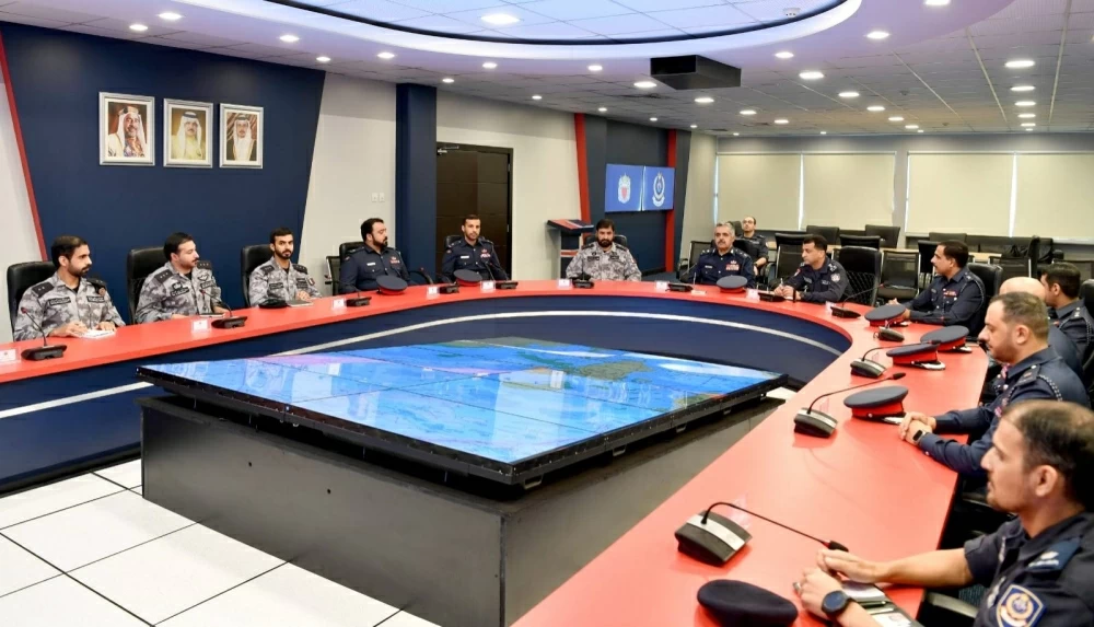 نائب رئيس الأمن العام يستقبل قائد قوة الواجب المختلطة