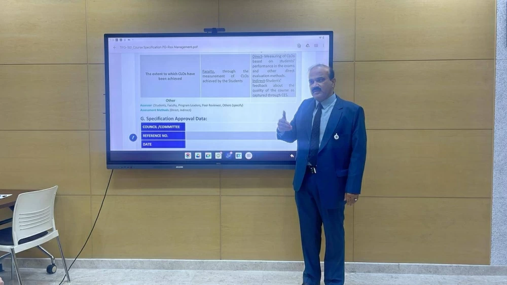 "ضمان الجودة والتخطيط" ينظم سلسلة ورش لتطوير المهارات الأكاديمية بإعداد مواصفات المقررات والتقارير