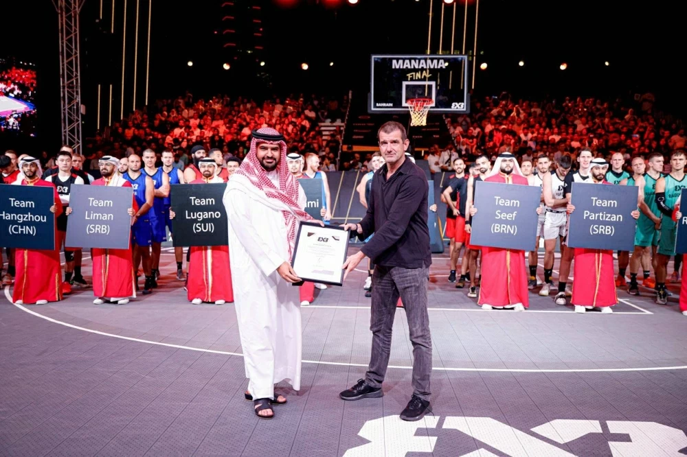 عيسى بن علي يفتتح محطة المنامة الختامية من الجولة العالمية لكرة السلة 3x3