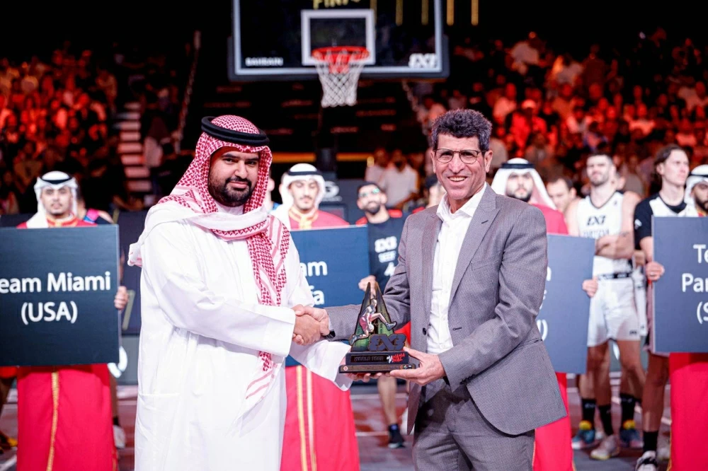 عيسى بن علي يفتتح محطة المنامة الختامية من الجولة العالمية لكرة السلة 3x3