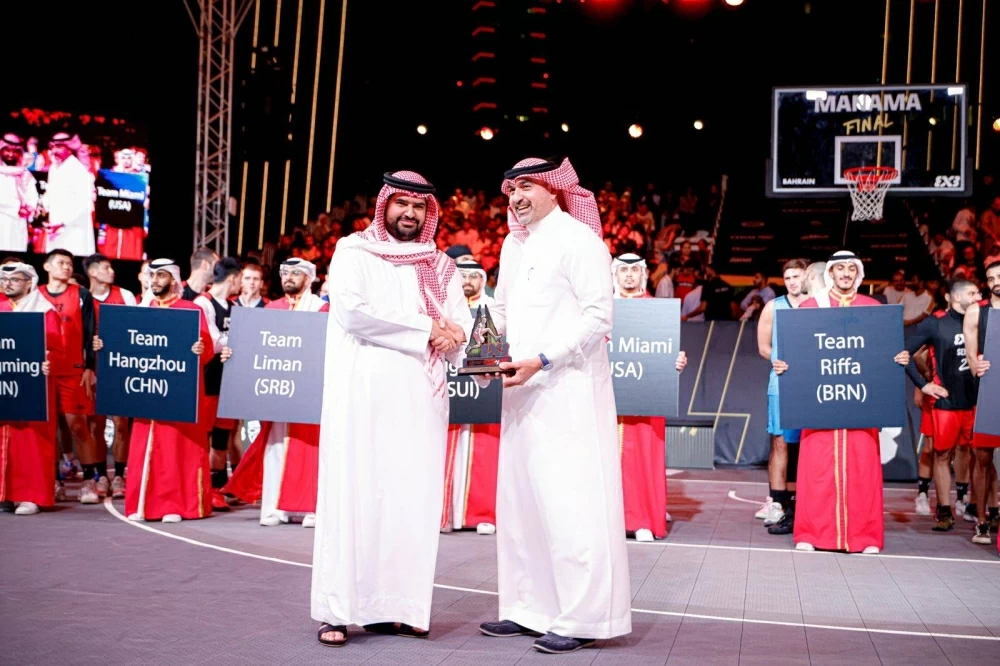 عيسى بن علي يفتتح محطة المنامة الختامية من الجولة العالمية لكرة السلة 3x3