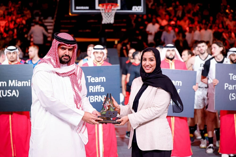 عيسى بن علي يفتتح محطة المنامة الختامية من الجولة العالمية لكرة السلة 3x3