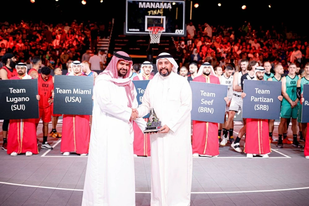 عيسى بن علي يفتتح محطة المنامة الختامية من الجولة العالمية لكرة السلة 3x3
