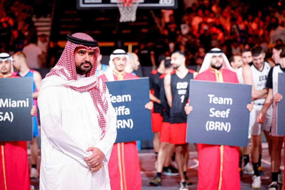 عيسى بن علي يفتتح محطة المنامة الختامية من الجولة العالمية لكرة السلة 3x3