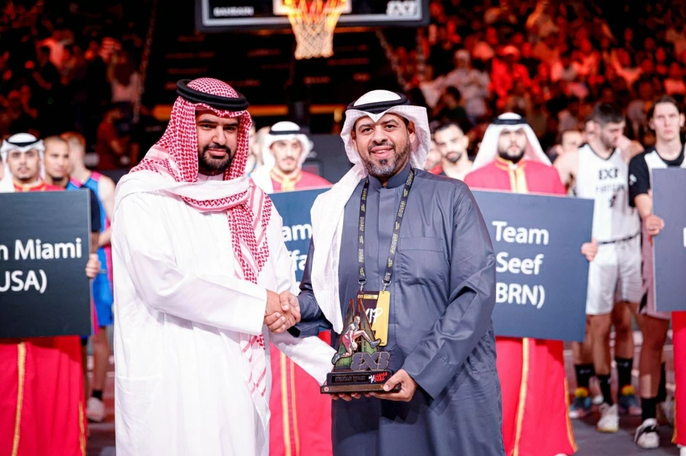 عيسى بن علي يفتتح محطة المنامة الختامية من الجولة العالمية لكرة السلة 3x3