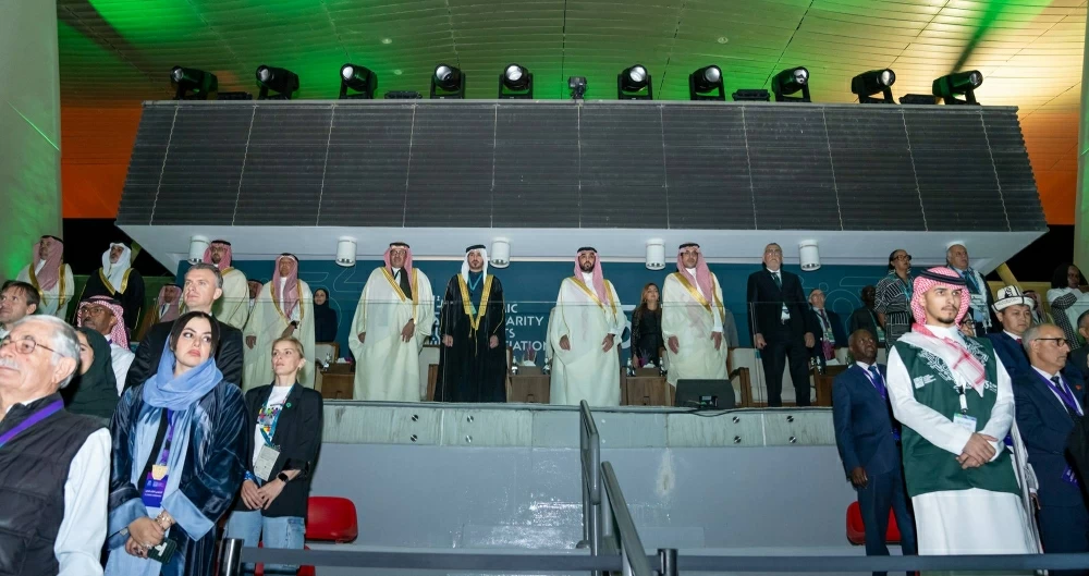 خالد بن حمد يشهد حفل ختام دورة ألعاب التضامن الإسلامي بالرياض