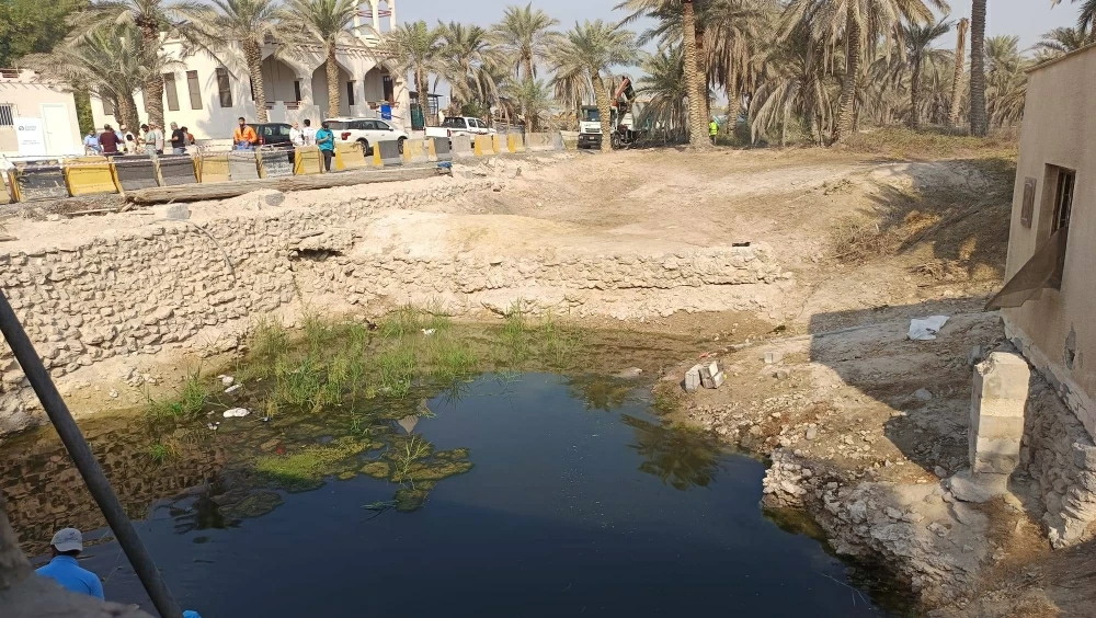 د. سرور يدعو إلى إعادة إحياء عين حويص الدلمونية بمنطقة بوري