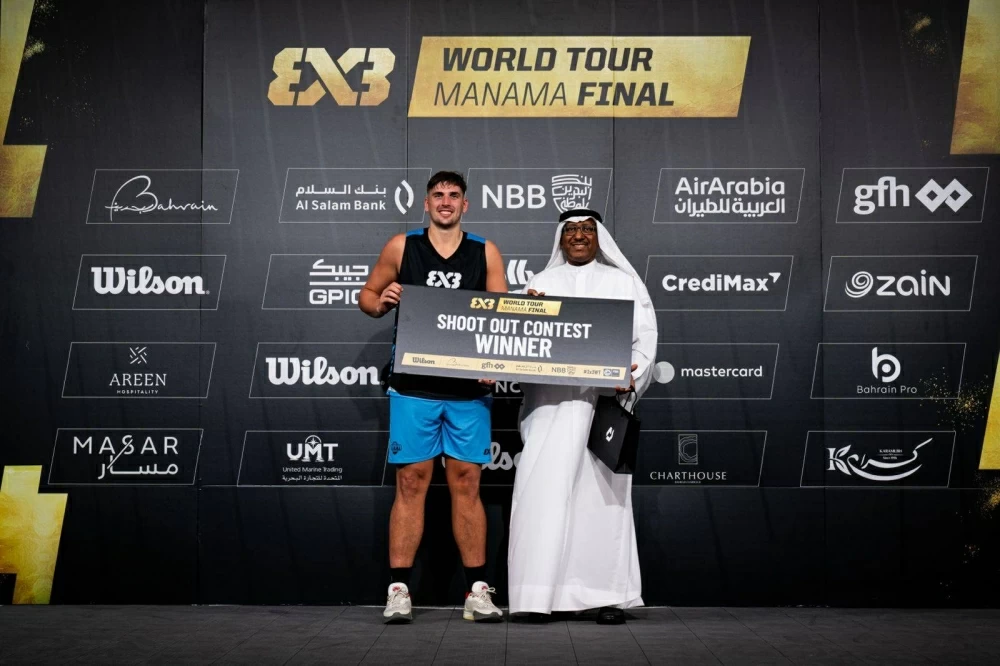 عيسى بن علي يتوج فريق &laquo;يو بي&raquo; الصربي بطلا للجولة العالمية لكرة السلة 3&times;3