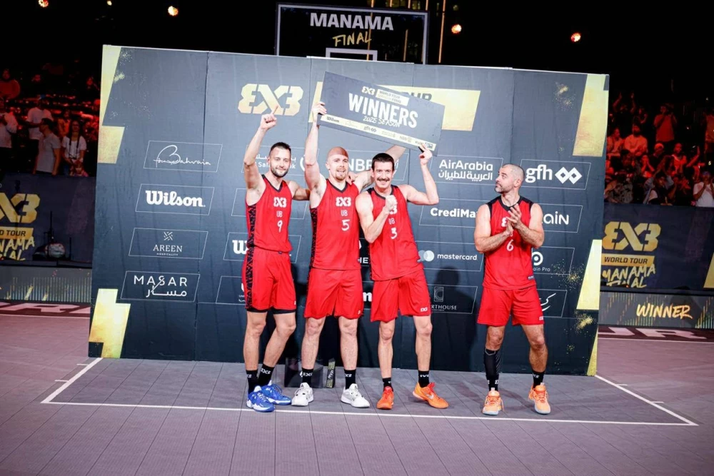 عيسى بن علي يتوج فريق &laquo;يو بي&raquo; الصربي بطلا للجولة العالمية لكرة السلة 3&times;3