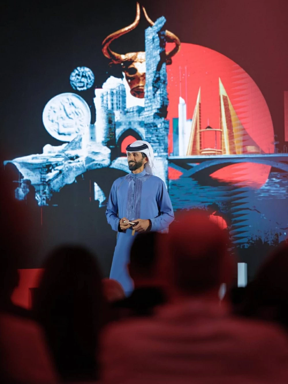 ناصر بن حمد يشارك في النسخة الأولى من فعالية &laquo;TEDxDilmun&raquo;