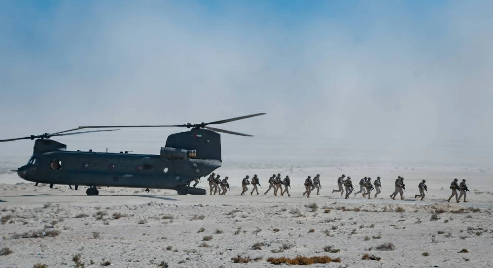 الملك ورئيس الإمارات يحضران ختام التمرين العسكري المشترك &laquo;ربدان-شويمان&raquo;