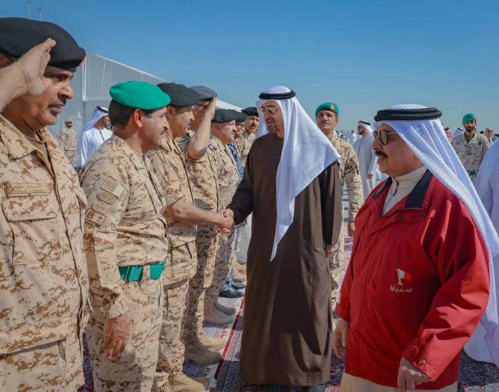 الملك ورئيس الإمارات يحضران ختام التمرين العسكري المشترك &laquo;ربدان-شويمان&raquo;