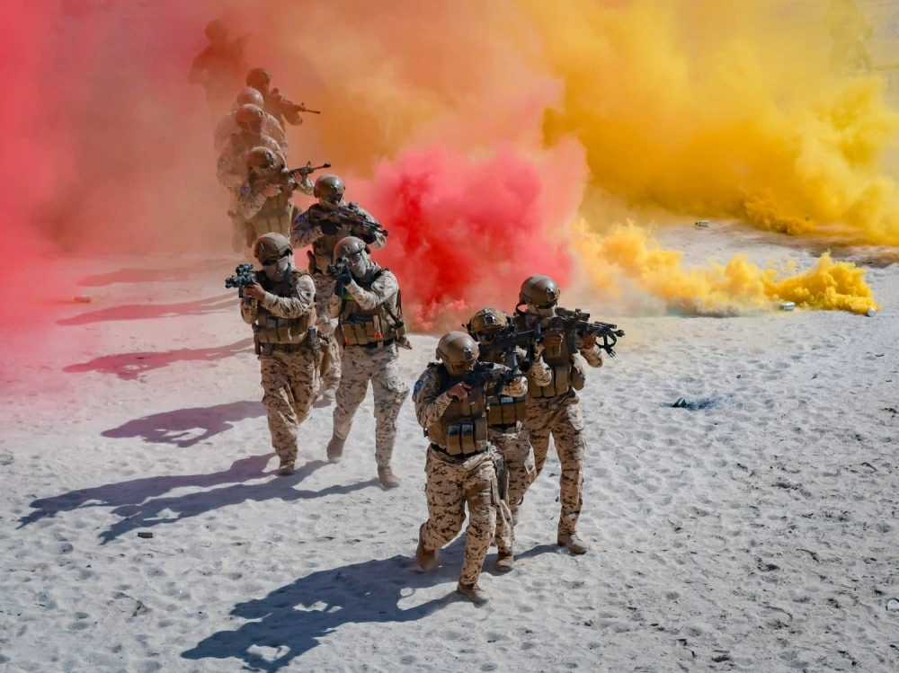 الملك ورئيس الإمارات يحضران ختام التمرين العسكري المشترك &laquo;ربدان-شويمان&raquo;