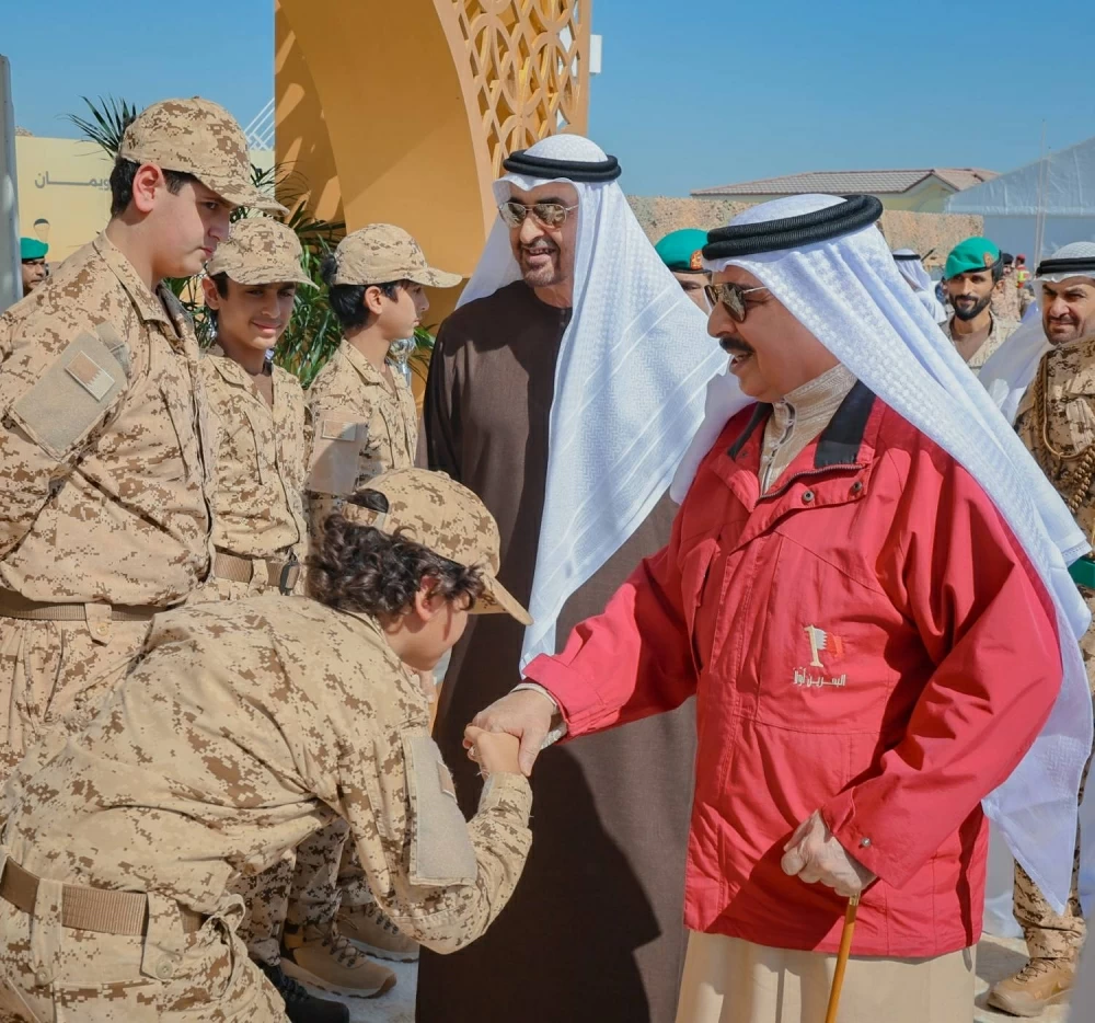 الملك ورئيس الإمارات يحضران ختام التمرين العسكري المشترك &laquo;ربدان-شويمان&raquo;