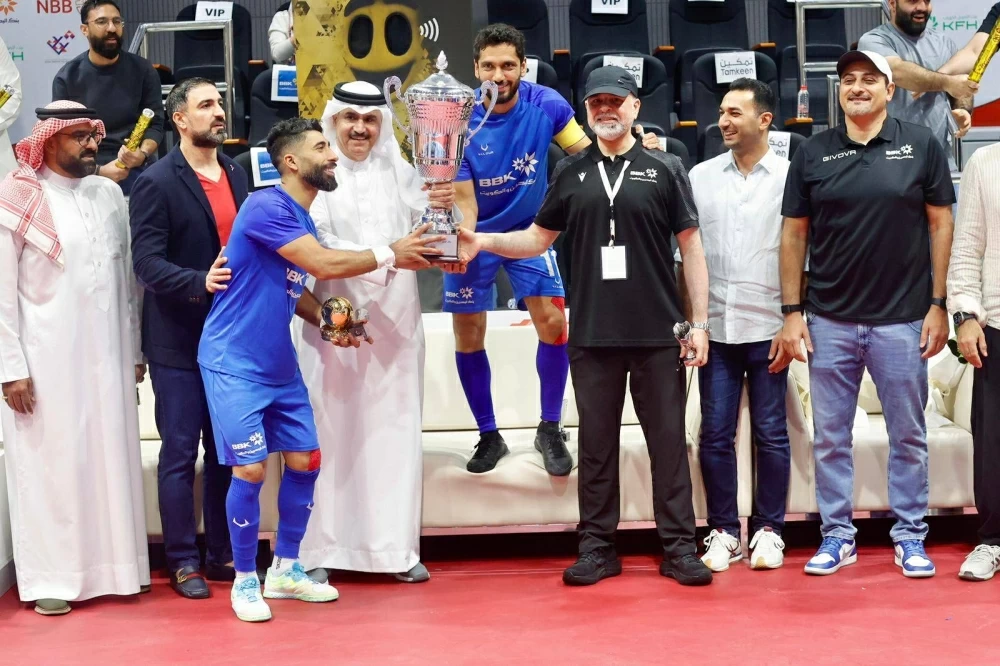 تكتيك BBK يحسم نهائي دوري البنوك بثلاثية نظيفة أمام تمكين