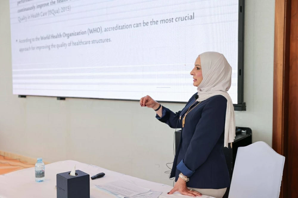 ورشة تدريبية لتعزيز جاهزية المؤسسات الصحية لمعايير الاعتماد