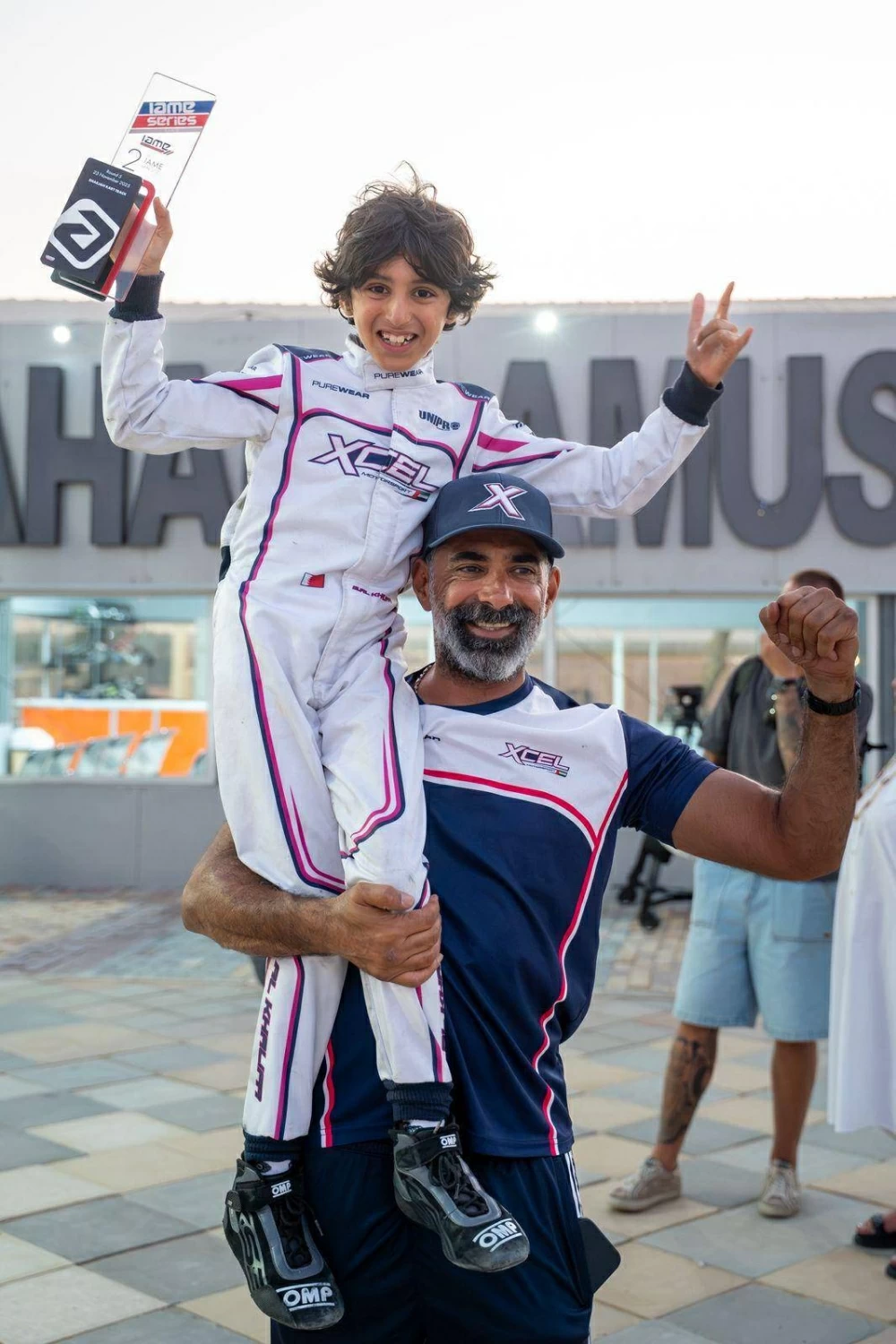 تألّق متواصل للشيخ سيف بن حسن مع منصتين جديدتين في بطولة &laquo;IAME&raquo;