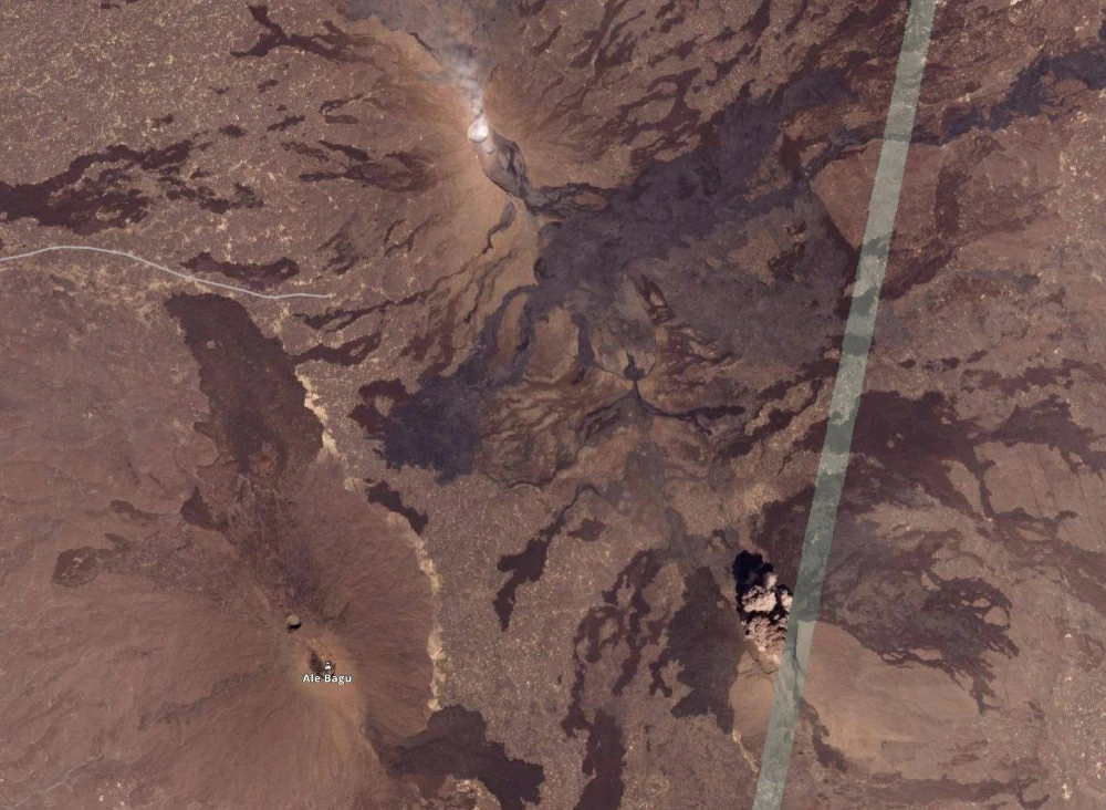 شاهد لحظة ثوران بركان في إثيوبيا لأول مرة منذ 10 آلاف عام