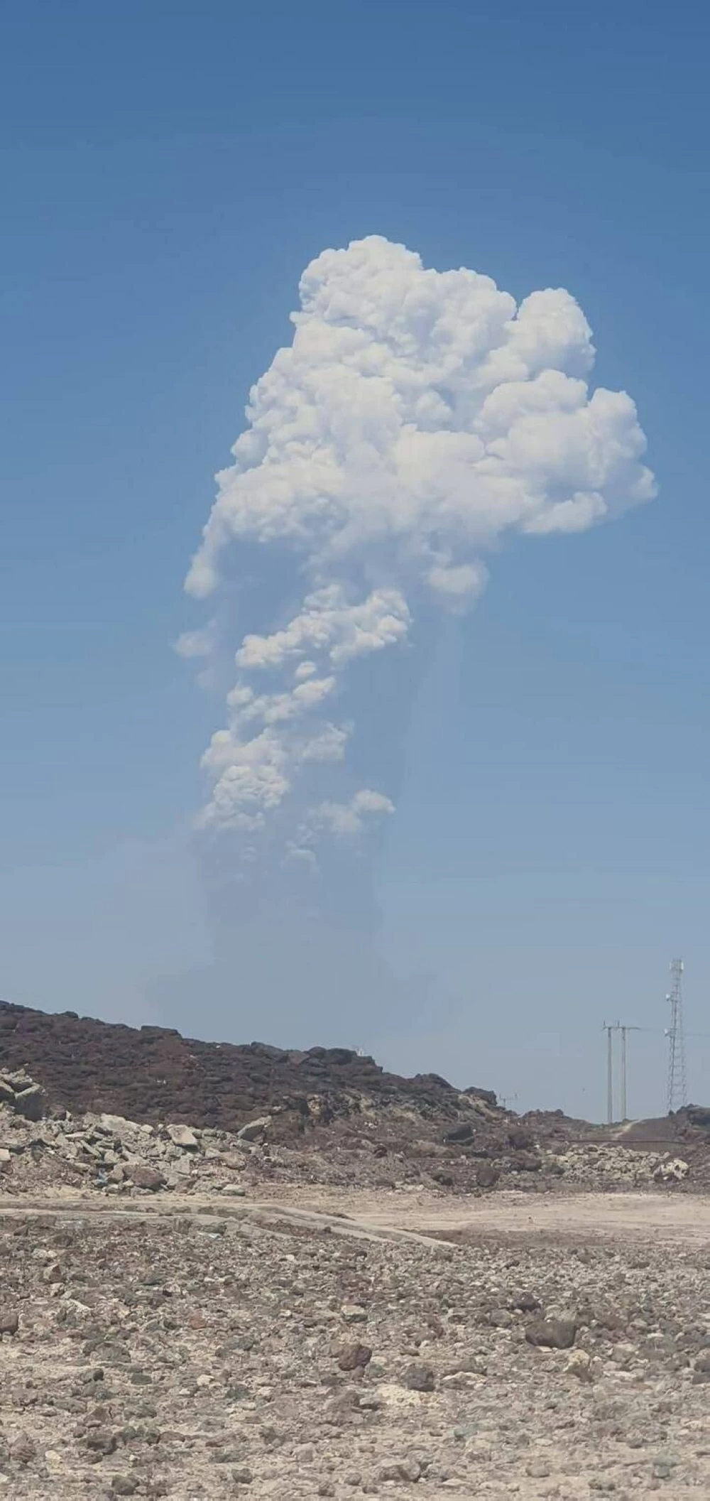 شاهد لحظة ثوران بركان في إثيوبيا لأول مرة منذ 10 آلاف عام