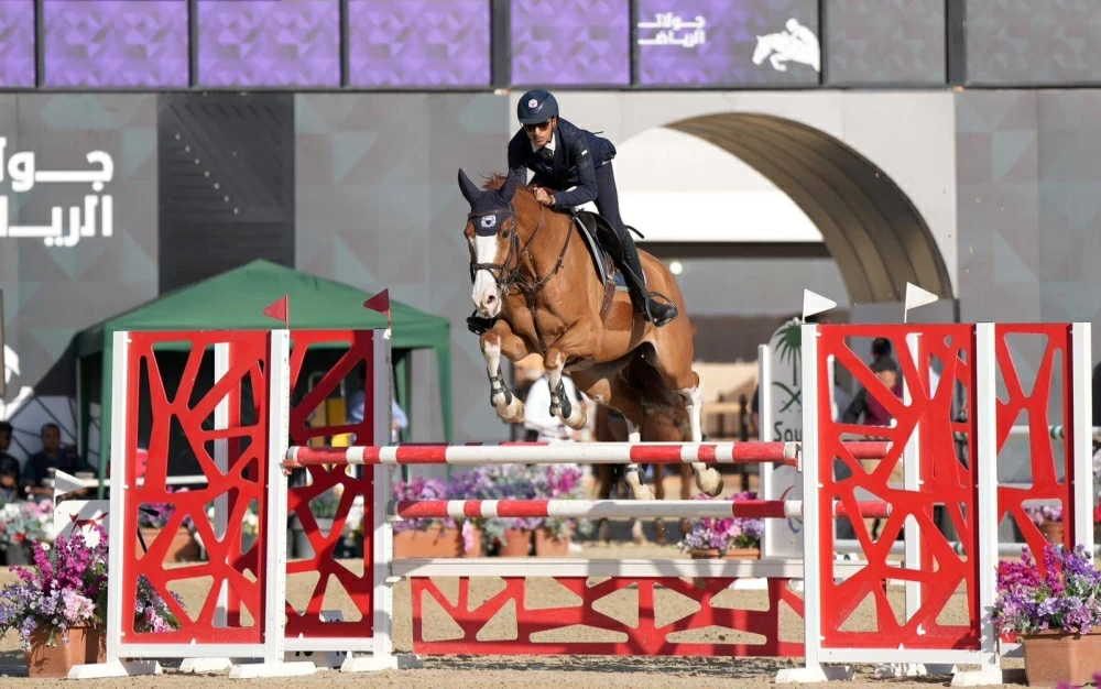 فريق "الداخلية" لقفز الحواجز يحقق مراكز متقدمة في دورة ألعاب التضامن الإسلامي