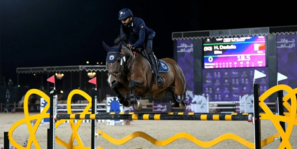 فريق "الداخلية" لقفز الحواجز يحقق مراكز متقدمة في دورة ألعاب التضامن الإسلامي