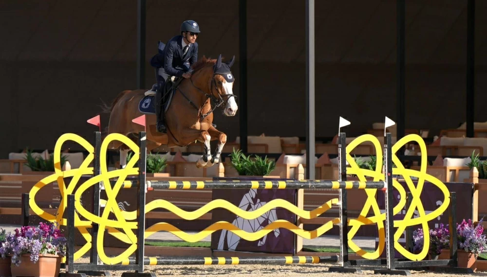 فريق "الداخلية" لقفز الحواجز يحقق مراكز متقدمة في دورة ألعاب التضامن الإسلامي