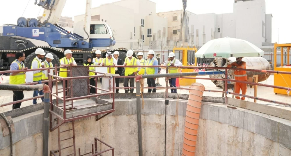&laquo;الأشغال&raquo;: %36 الإنجاز بالخط الرئيسي للصرف الصحي من مدينة حمد إلى بوري