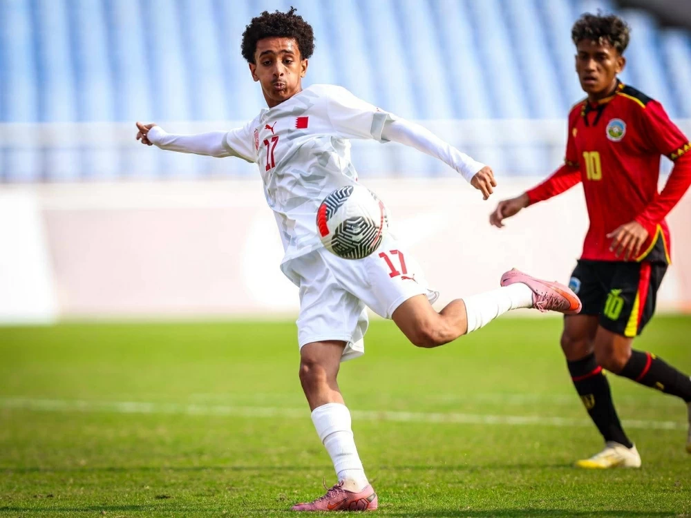 أحمر الناشئين يحقق فوزًا جديدًا بثلاثية نظيفة أمام تيمور الشرقية