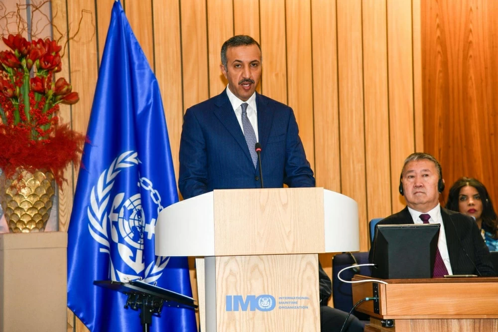 وزير المواصلات والاتصالات يشارك في أعمال الجمعية العامة للمنظمة البحرية الدولية  في لندن