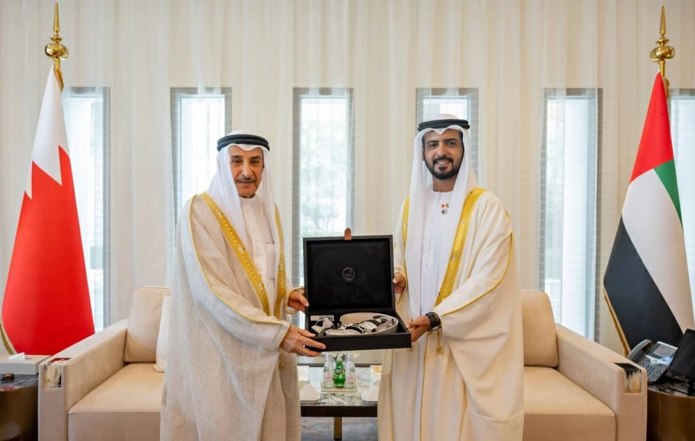 خالد بن عبدالله يحضر استقبال السفارة الإماراتية بمناسبة عيد الاتحاد الـ 54