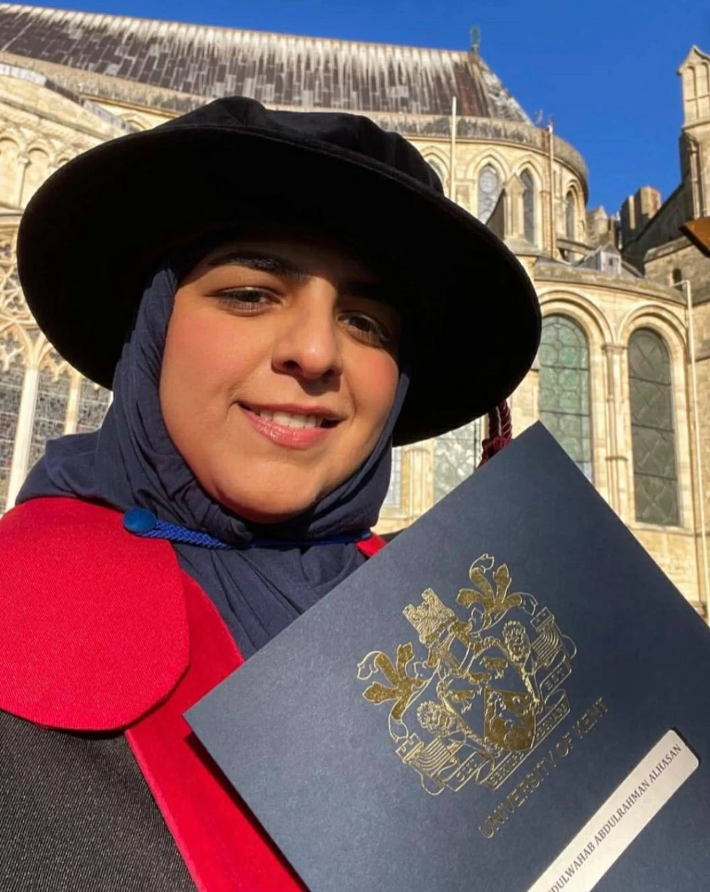 خولة الحسن تنال الدكتوراه من جامعة كِنت البريطانية في التكنولوجيا الإبداعية