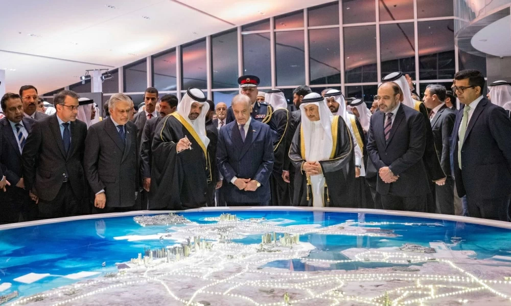 نائب رئيس الوزراء يقيم حفل استقبال على شرف رئيس وزراء باكستان&nbsp;