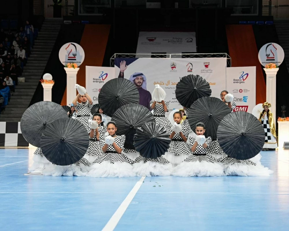 &laquo;التربية&raquo; تقيم الحفل الختامي لبطولة خالد بن حمد لشطرنج المدارس