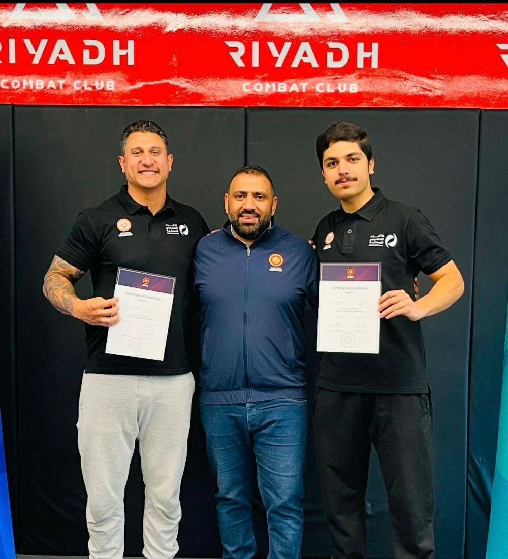 مشاركة بحرينية فاعلة في دورة الحكام المستجدين للمصارعة بالسعودية