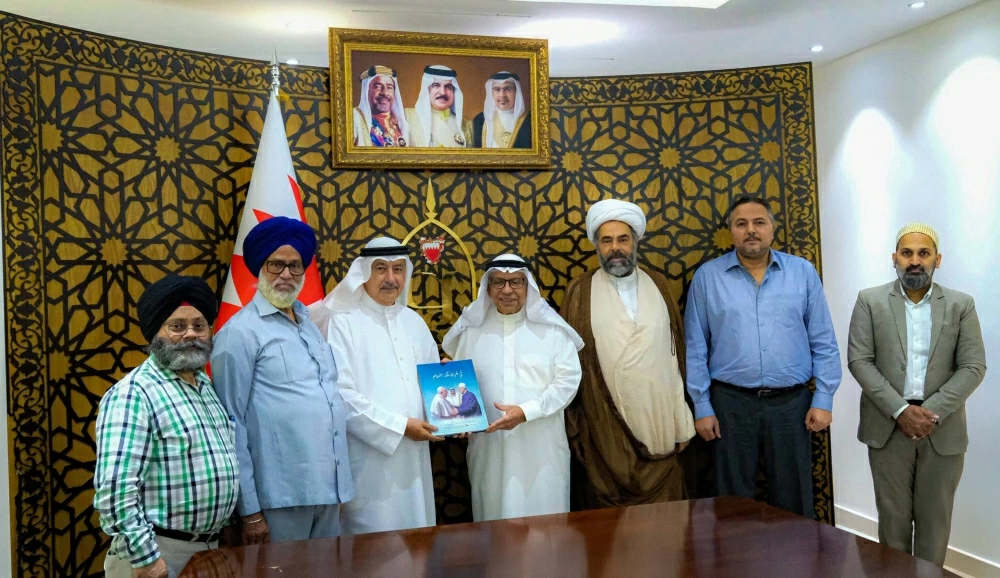 رئيس الأوقاف الجعفرية يستقبل رئيس جمعية البحرين لتسامح وتعايش الأديان &laquo;تعايش&raquo;