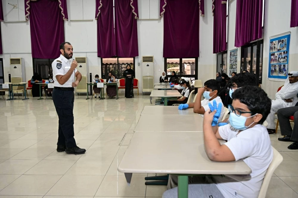 مجلة وطني تزور المعهد السعودي البحريني للمكفوفين