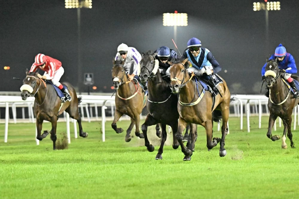 عيسى بن سلمان يشهد السباق السادس لموسم الخيل على كؤوس &laquo;ريدكس&raquo;