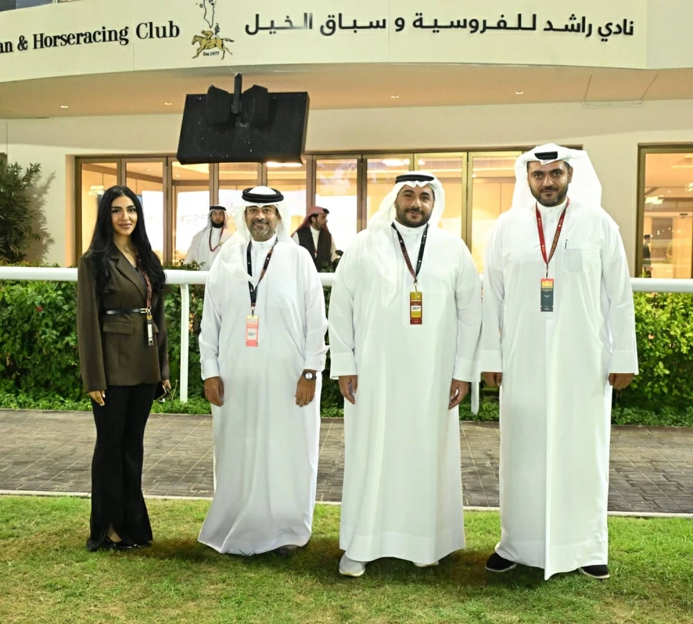 عيسى بن سلمان يشهد السباق السادس لموسم الخيل على كؤوس &laquo;ريدكس&raquo;