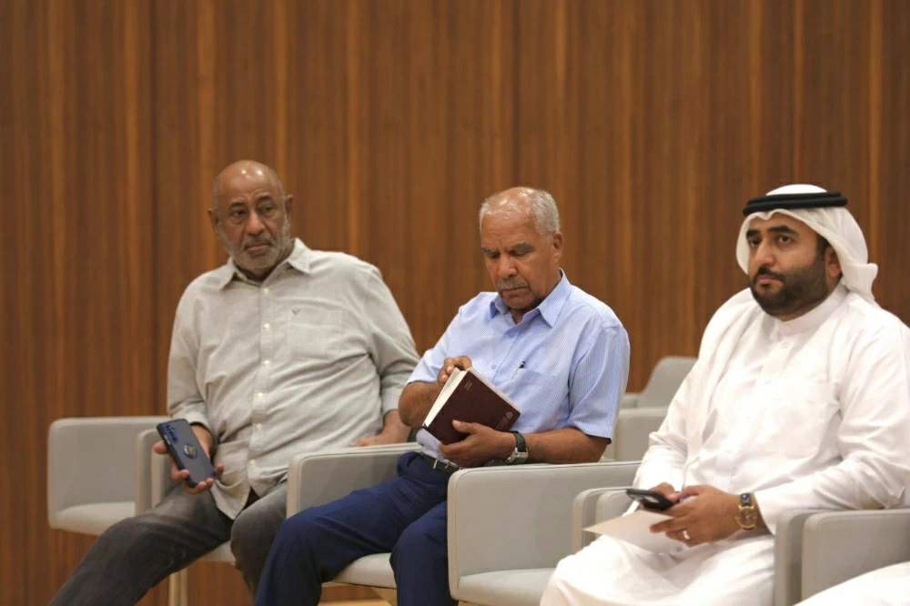 نادي البحرين يعقد مؤتمراً صحفياً لاستضافته بطولة غرب آسيا لكرة الطاولة