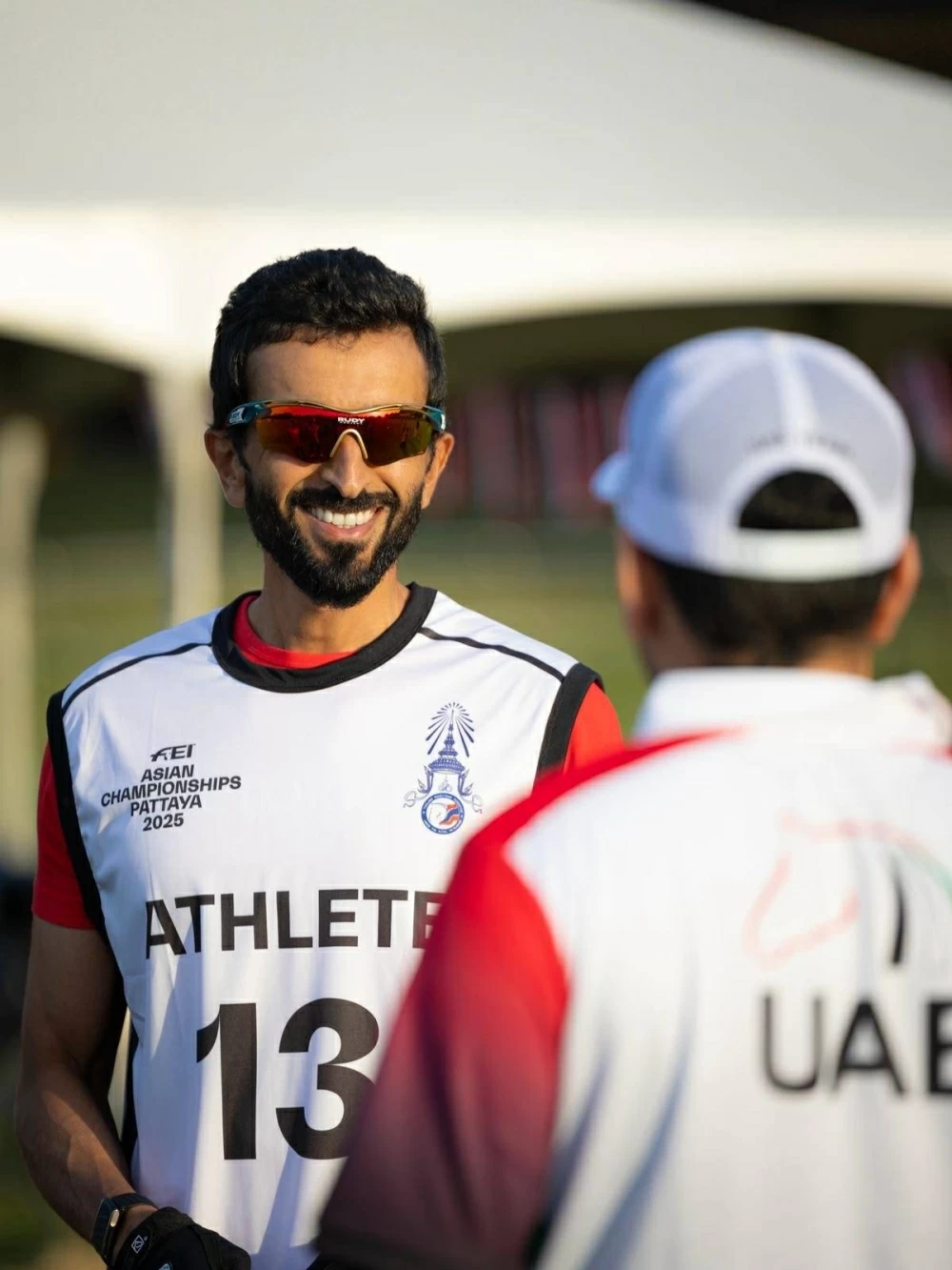 ناصر بن حمد يشهد الفحص البيطري لبطولة آسيا للفروسية في تايلاند