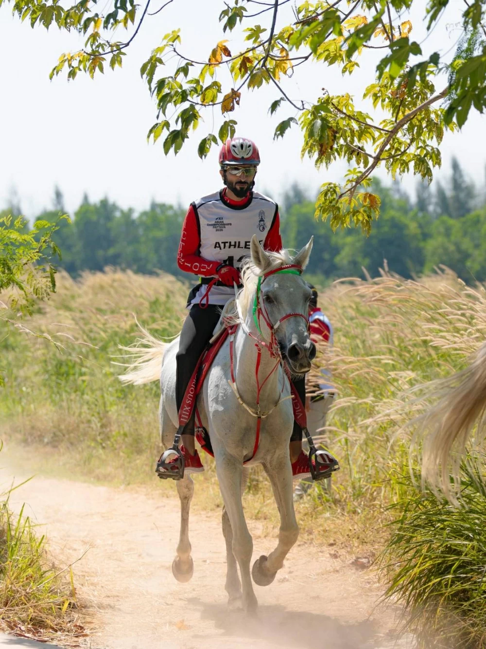 ناصر بن حمد يشارك في بطولة آسيا للفروسية