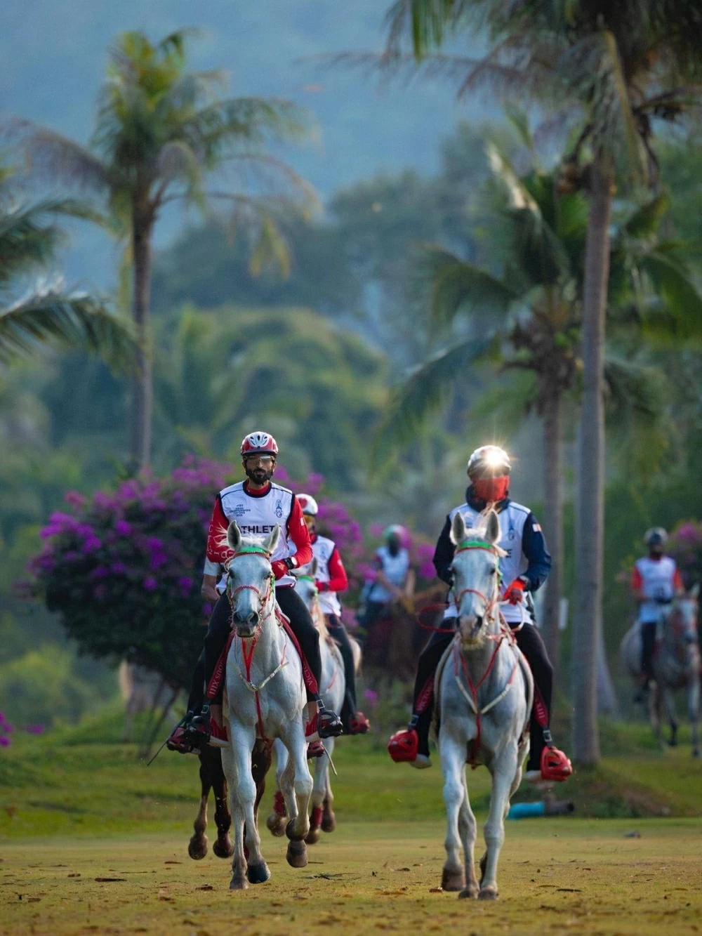 ناصر بن حمد يشارك في بطولة آسيا للفروسية