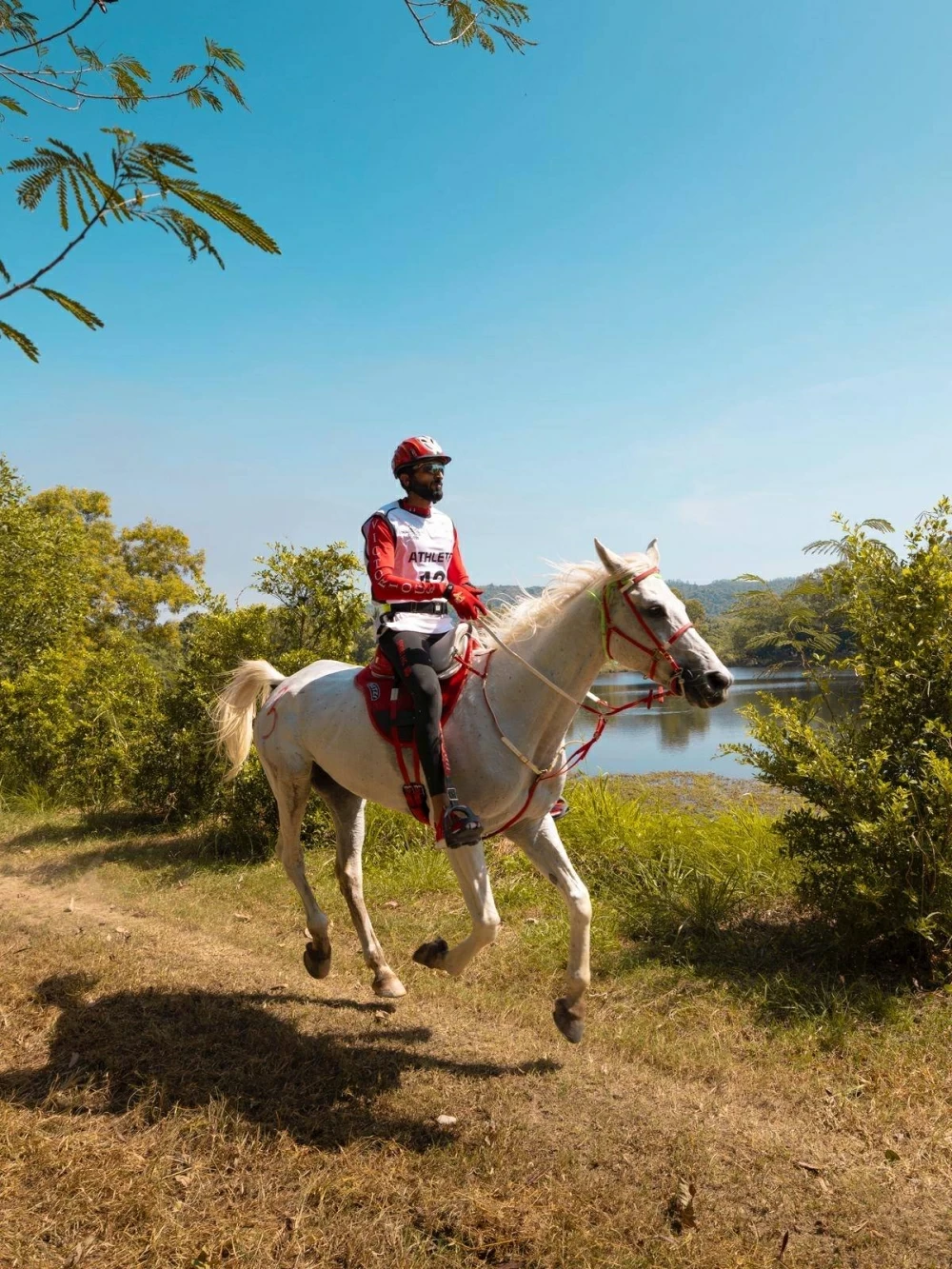 ناصر بن حمد يشارك في بطولة آسيا للفروسية