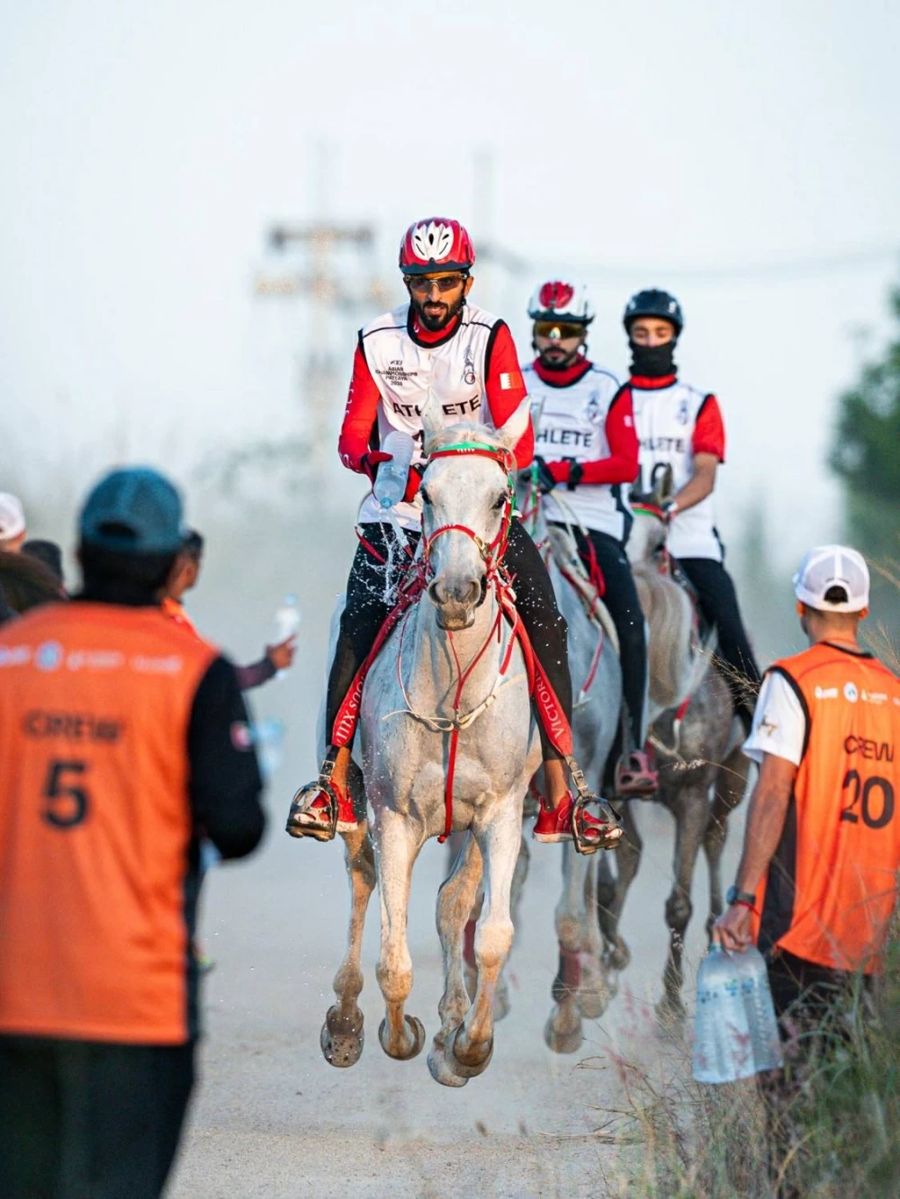 ناصر بن حمد يشارك في بطولة آسيا للفروسية