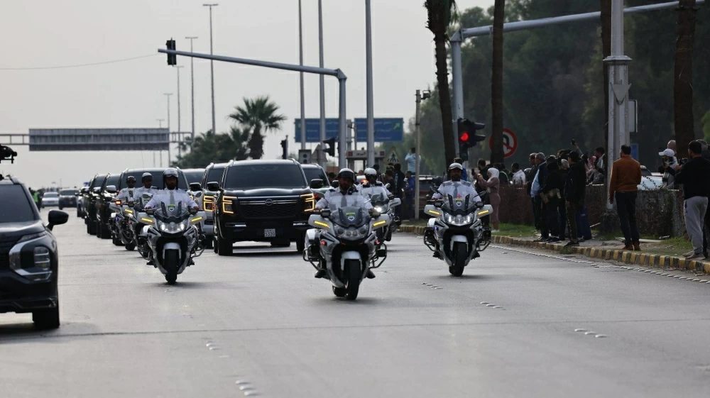 &laquo;الداخلية السورية&raquo; تستعرض أسطولها الجديد بهوية بصرية حديثة في دمشق